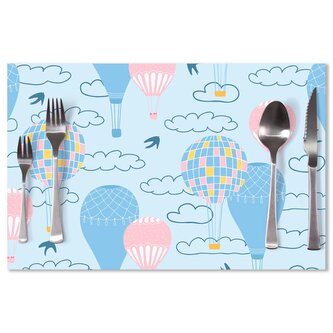 Prostírání Horkovzdušné barevné balóny: 40x30cm