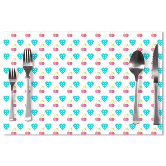 Prostírání Třešně a srdce: 40x30cm