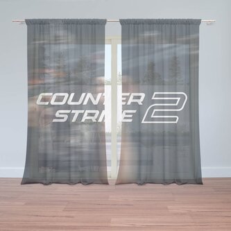 Záclony Counter Strike 2 Voják 2: 2ks 150x250cm Záclony Counter Strike 2 Voják 2: 2ks 150x250cm