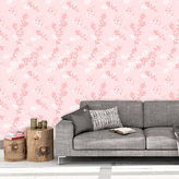 Tapeta Růžové rostliny: 208x125 cm