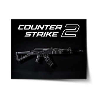 Plakát Counter Strike 2 AK: 120x80 cm