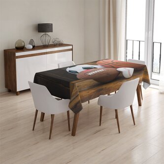 Ubrus Sportovní míče: 130x170 cm Ubrus Sportovní míče: 130x170 cm