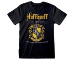 Tričko pánské, Hufflepuff/Mrzimor černé, Harry Potter Velikost: XL