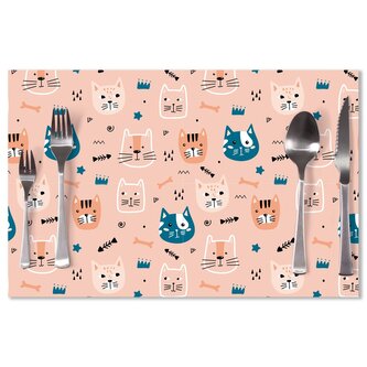 Prostírání Barevné kočičky: 40x30cm
