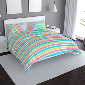 Povlečení Proužky: 140x220 / 90x70 Povlečení Proužky: 140x220 / 90x70