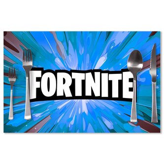 Prostírání FORTNITE modrá: 40x30cm