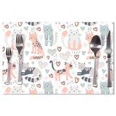 Prostírání Malované kočičky: 40x30cm