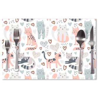 Prostírání Malované kočičky: 40x30cm