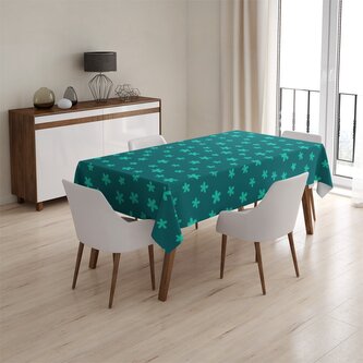 Ubrus Zelené hvězdy: 130x170 cm Ubrus Zelené hvězdy: 130x170 cm