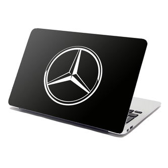 Samolepka na notebook Logo 2 Černá: 29x20 cm