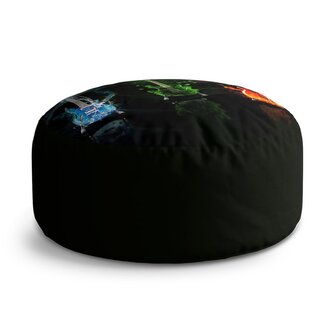 Taburet Circle Kytary: 38x48 cm