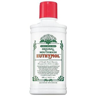 Euthymol Original speciální ústní voda s bylinnými oleji 500ml