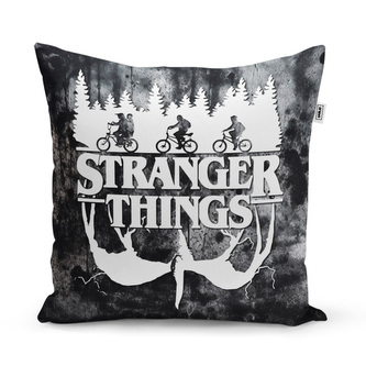 Polštář Stranger Things White: 60x60 cm