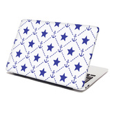 Samolepka na notebook Hvězdy a kotvy: 29x20 cm