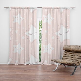 Závěs Spící hvězdičky: 2ks 140x250cm Závěs Spící hvězdičky: 2ks 140x250cm