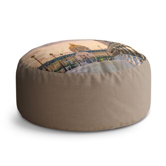 Taburet Circle Paříž Elysejský palác: 38x48 cm