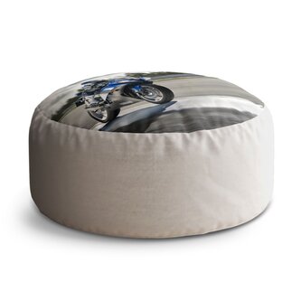 Taburet Circle Motorkář: 38x48 cm