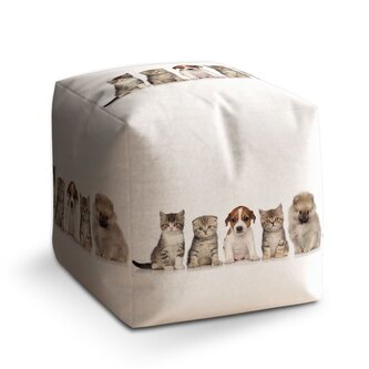 Taburet Cube Mláďátka: 40x40x40 cm