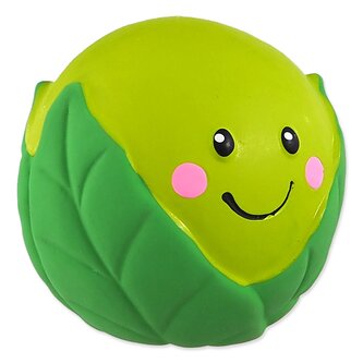 Hračka Dog Fantasy Latex zelenina zelí se zvukem 8cm