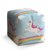 Taburet Cube Jednorožec: 40x40x40 cm