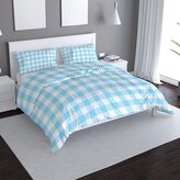 Povlečení Čtvercový vzor: 140x220 / 90x70