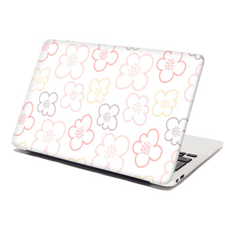 Samolepka na notebook Dětské kvítí: 29x20 cm