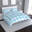 Povlečení Bílomodré kosočtverce: 140x200 / 90x70