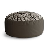 Taburet Circle Dřevo: 38x48 cm