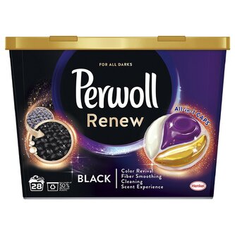 Perwoll Renew Black prací kapsle na černé prádlo All in1 Caps 28ks