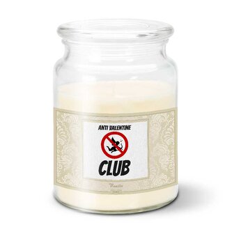 Svíčka Anti Valentine Club: 500 g