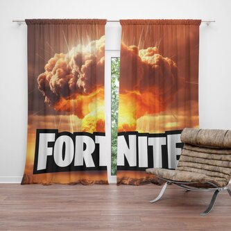 Závěs FORTNITE Exploze: 2ks 140x250cm