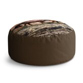 Taburet Circle Koně ve vodě: 38x48 cm