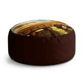 Taburet Circle Traktor s vlečkou: 38x48 cm