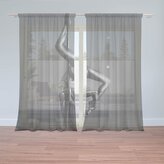 Záclony Pole dancer: 2ks 150x250cm