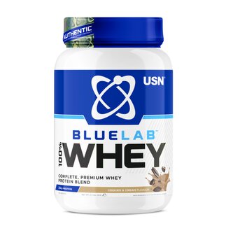 USN BlueLab 100% Whey Protein Premium 908 g cookies cream (cookies-cream)