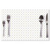 Prostírání Malované srdce na bílé: 40x30cm