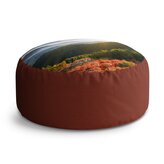 Taburet Circle Příroda: 38x48 cm