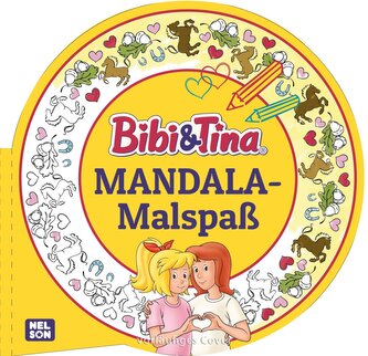 Bibi & Tina:  MANDALA-Malspaß