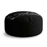 Taburet Circle Vodní kůň: 38x48 cm