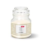 Svíčka Miluju tě, protože mě štveš míň než ostatní: 120 g