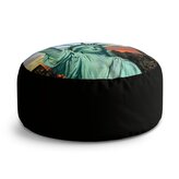 Taburet Circle Socha Svobody: 38x48 cm