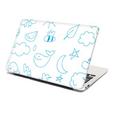 Samolepka na notebook Kreslení nejmenších: 29x20 cm