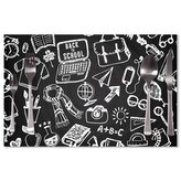 Prostírání Černobílá škola: 40x30cm