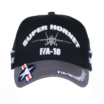 Čepice Fostex Baseball Super Hornet F/A-18 - černá