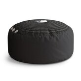 Taburet Circle Jin a jang: 38x48 cm