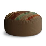 Taburet Circle Hnědá abstrakce: 38x48 cm