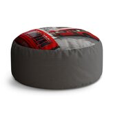 Taburet Circle Londýn 2: 38x48 cm