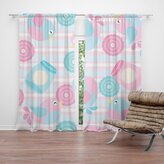 Závěs Roztomilí ptáčci: 2ks 140x250cm