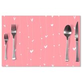 Prostírání Asymetrická srdíčka: 40x30cm