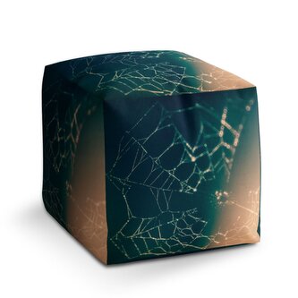 Taburet Cube Pavučina: 40x40x40 cm